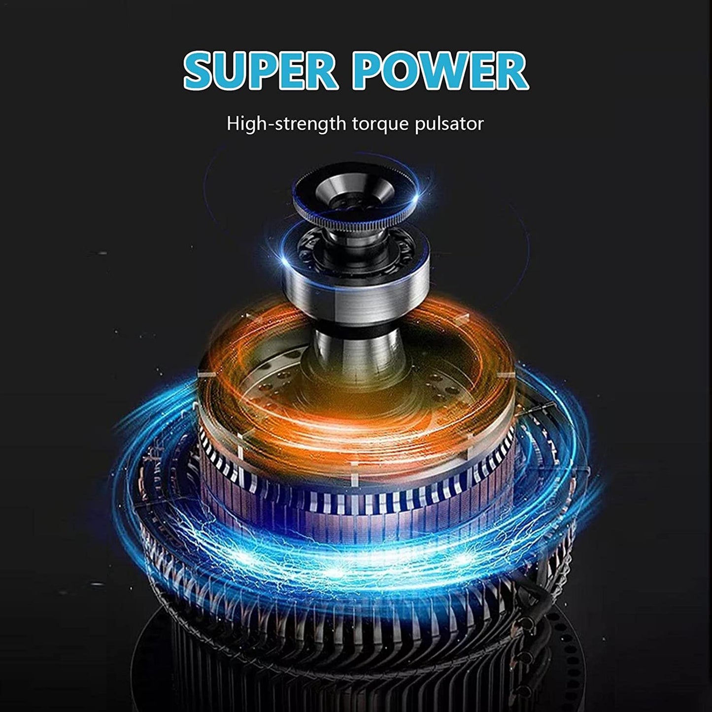 Portable USB Travel Turbo Mini Washer | Ultrasonic Rotating Turbine Washing Machine