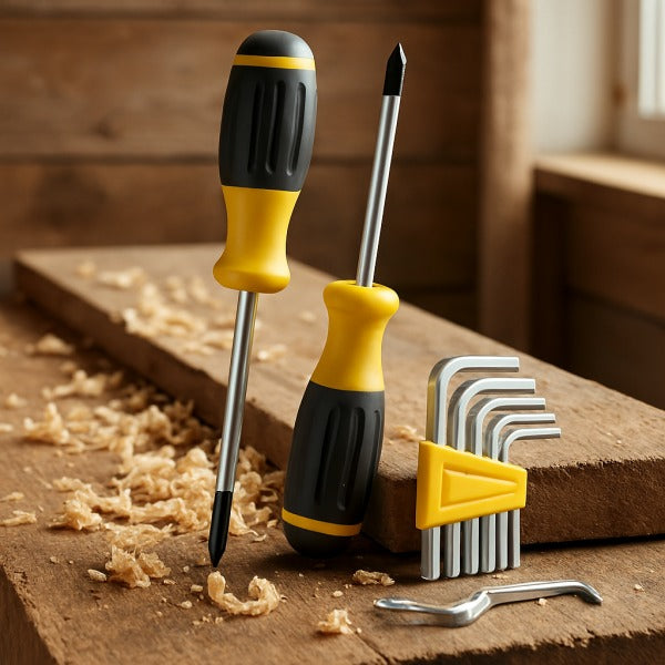 Tool Kit – 2 Disassemblers & 5 Allen Keys | Compact Hand Toolkit For Diy & Repairs