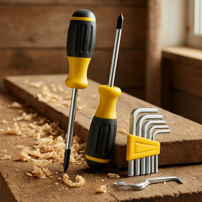 Tool Kit – 2 Disassemblers & 5 Allen Keys | Compact Hand Toolkit For Diy & Repairs