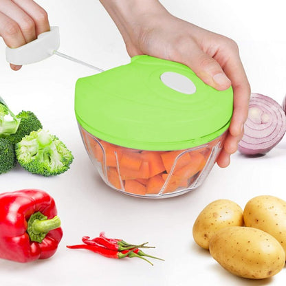Multi-function Food Processor – Chopper, Cutter, Grinder, Shredder, Mincer, Mini Garlic Slicer & Slicer For Kitchen (random Color)
