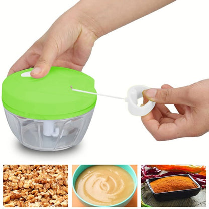 Multi-function Food Processor – Chopper, Cutter, Grinder, Shredder, Mincer, Mini Garlic Slicer & Slicer For Kitchen (random Color)