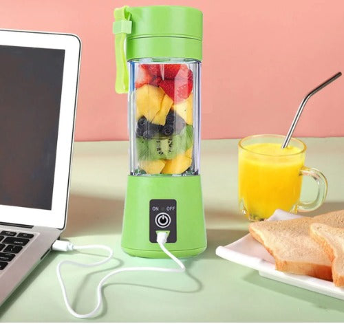 Portable USB Chargeable Juicer Blender Effortless Juicing Anywhere, Anytime!