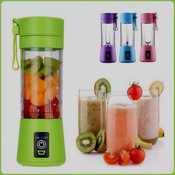 Portable USB Chargeable Juicer Blender Effortless Juicing Anywhere, Anytime!