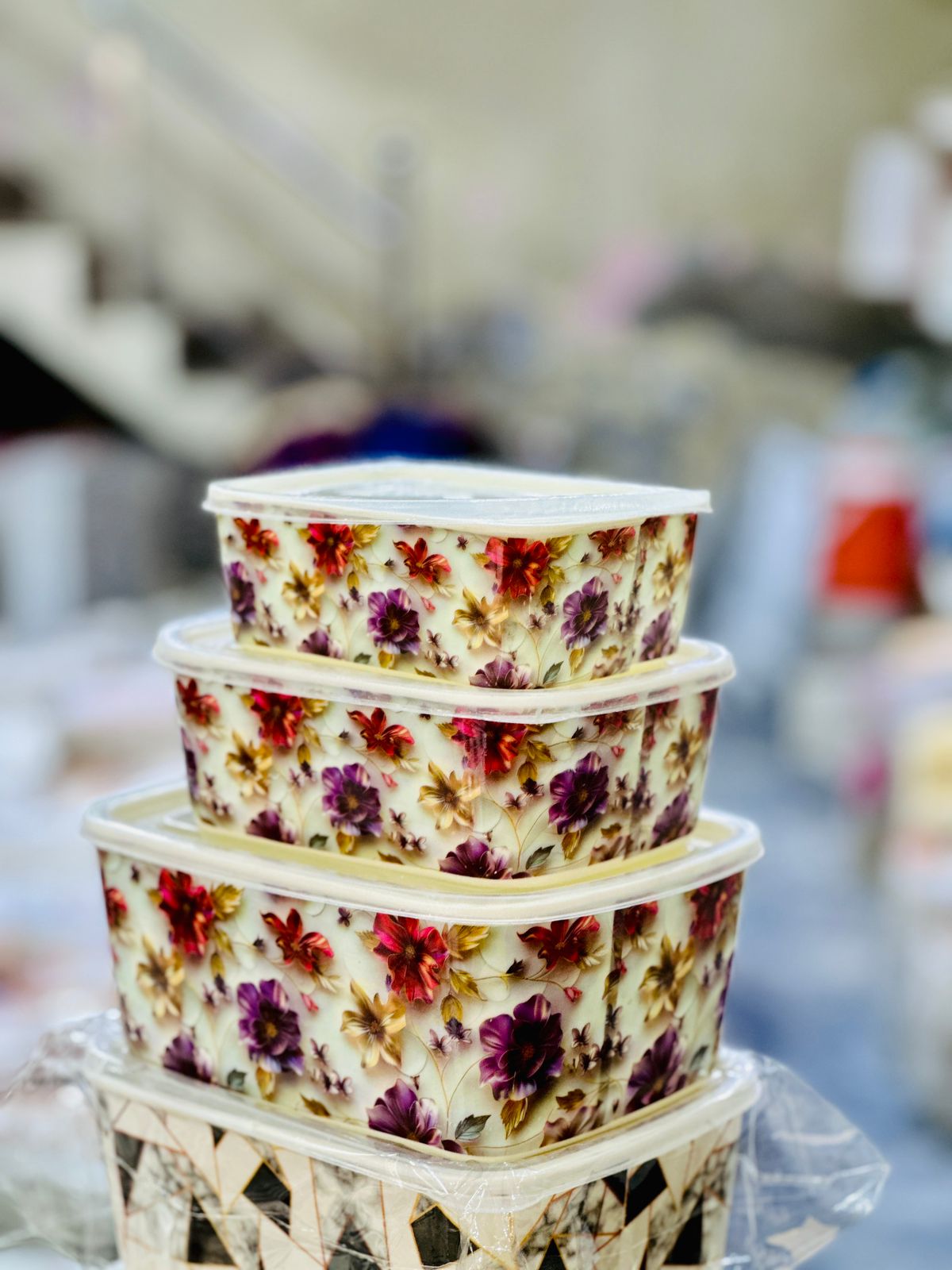 3-Piece Melamine Bowl Set – Stylish & Durable Kitchen Essential